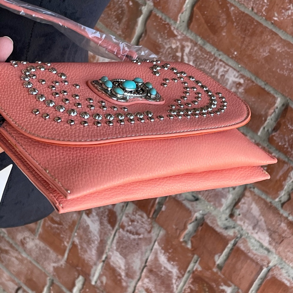 Montana west American bling clutch crossbody bag - Picture 7 of 16